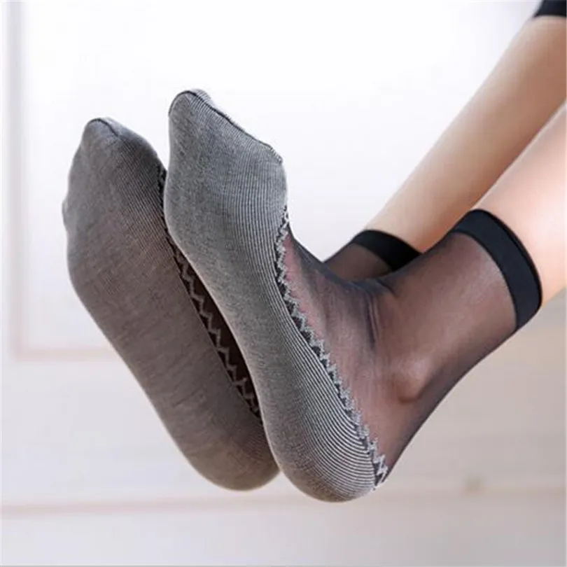 YGYEEG Summer Thin Short Socks Women Female Girls Ankle Socks Bottom