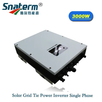 

3KW/3000W MPPT Solar Grid Tie Power Inverter 1 Phase High efficiency Inverter 220VAC 50/60HZ Multi-language LCD display