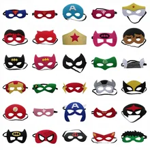 5 Pcs Christmas font b Decorations b font Mask Halloween Superman Batman Spiderman Mask Party Supplies