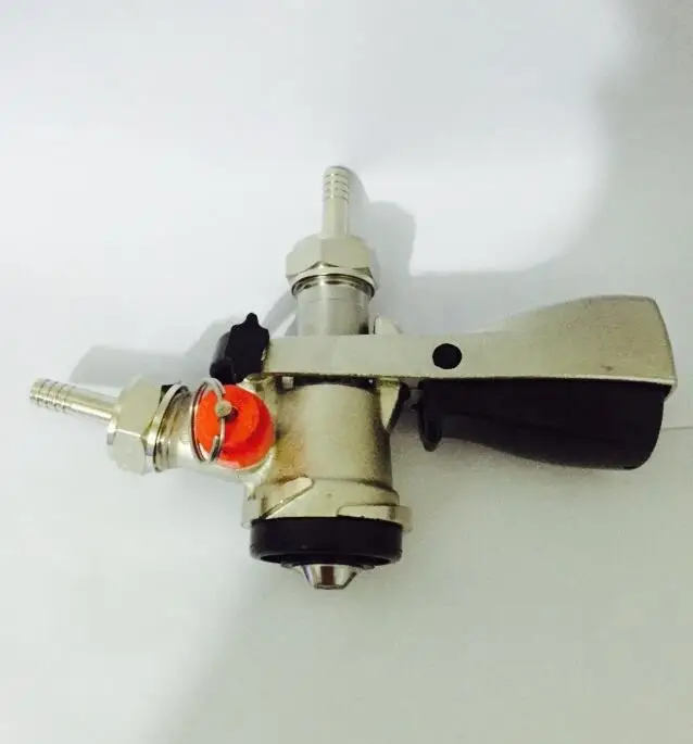D Type pressure blowing beer dispenser valve, Hotel Kegerator Tap homebrew, Beer dispenser brass