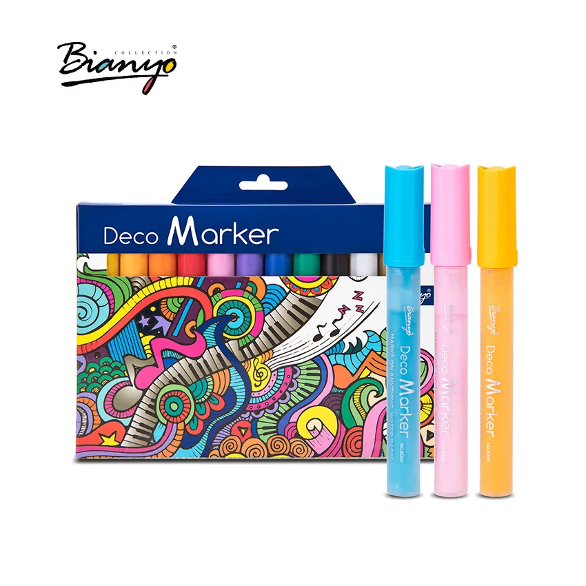 Marcadores da Arte 2mm 12/24 cores pintar marcadores Tipo Pacote : Color Box
