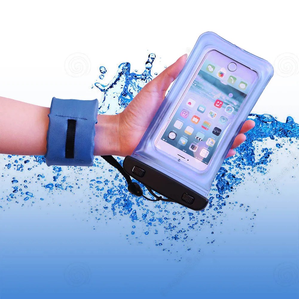 waterproof floating phone case pouch