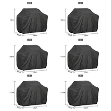 1pcs Waterproof BBQ Cover BBQ Accessories Grill Cover Anti Dust Rain Gas Charcoal Electric Barbeque Grill 1pcs Waterproof BBQ Cover BBQ Accessories Grill Cover Anti Dust Rain Gas Charcoal Electric Barbeque Grill