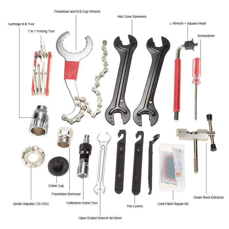 14-In-1-Multifunction-Bicycle-Repair-Tools-Set-Kit-Freewheel-Wrench-Screwdriver-Tire-Levers-Spanners-In (3)