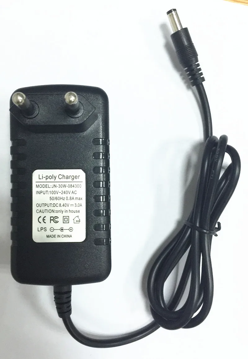 Adaptador de Alimentação para 7.2 8.4 v 3a 5.5 2.1 Milímetros dc ac Carregador v 7.4 v 8.4 v 18650 Li po Bateria Li ion Frete Grátis - Image 5
