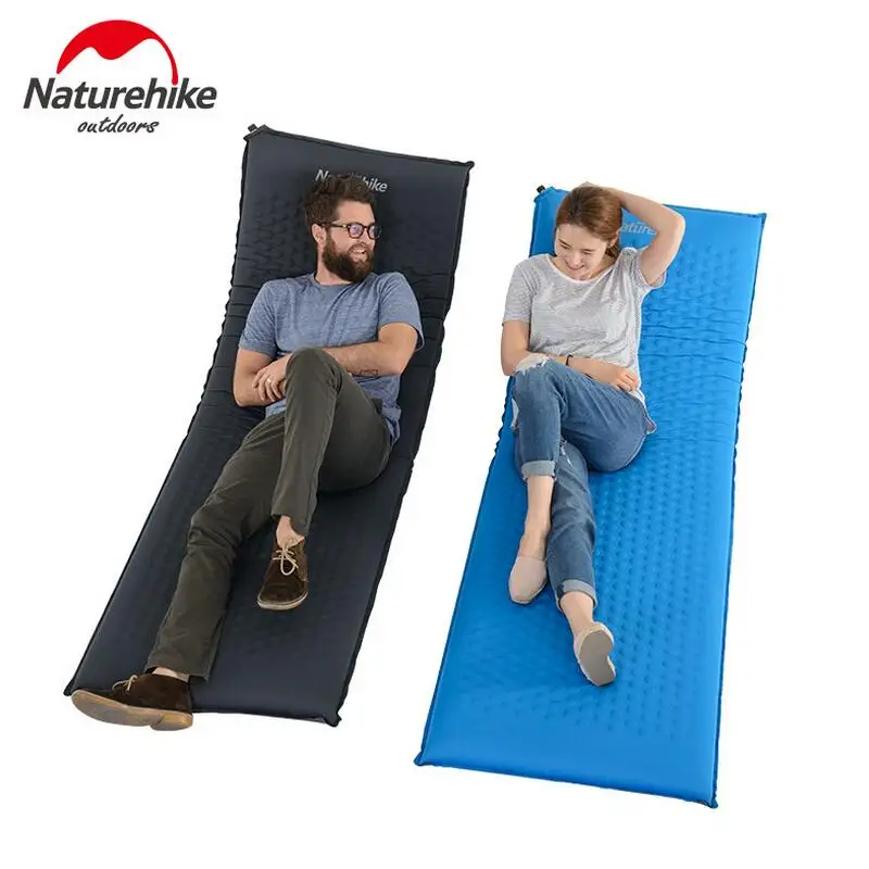 Naturehike beach mat inflatable mattress camping mat ultralight tent folding bed air mattress sleeping pad Yoga mat NH17Q001-D