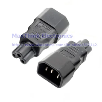 

Power Adapter .IEC 320 C14 to C5 Aapter, C5 to C14 AC Converter , 10pcs Free Shipping