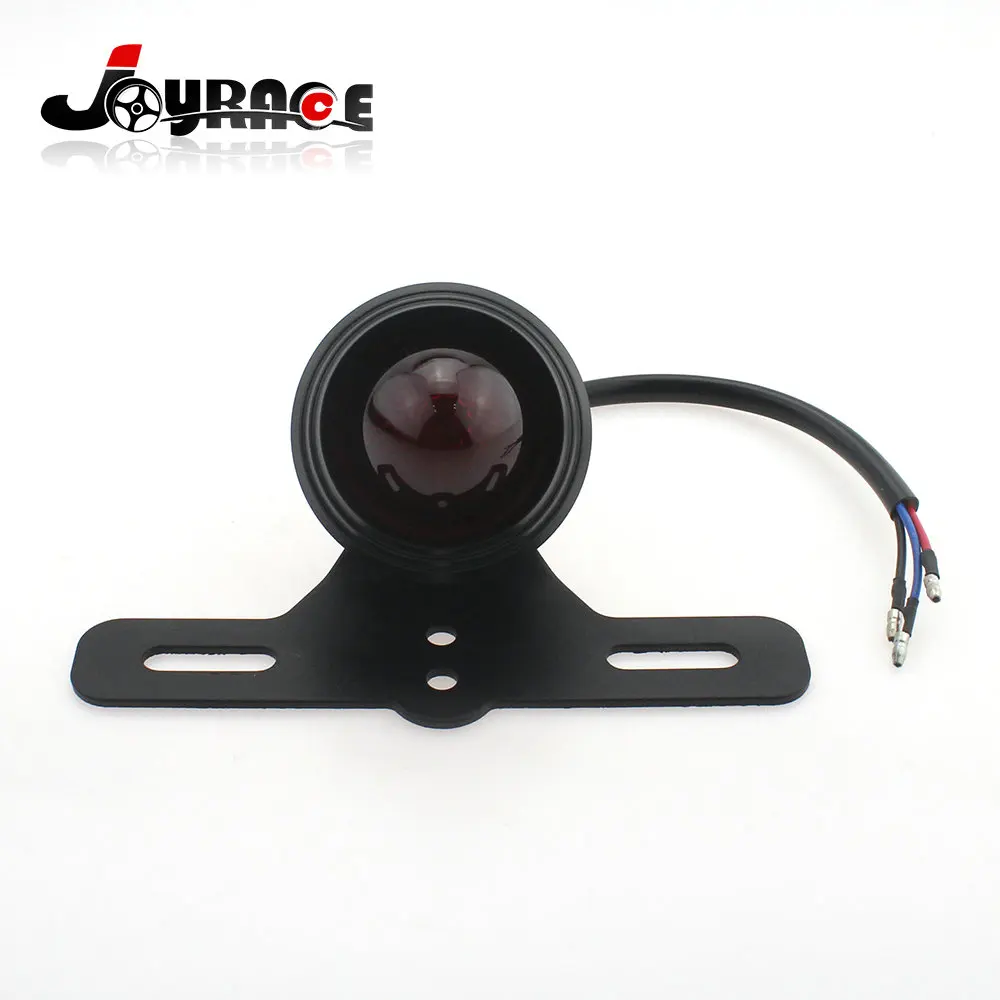 

Motorbike License Plate Bracket With Light for Harley Honda Yamaha Kawasaki Suzuki