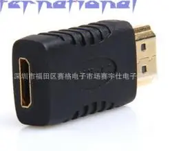

by dhl or ems 200pcs Mini HDMI female to HDMI male Adapter Converter Gold Plated Connector Cable for HDTV 1080P