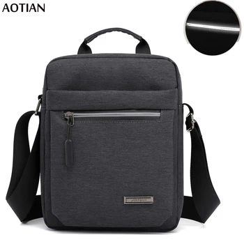 

AOTIAN Men's Shoulder Bag Business Messenger Bags For Man Waterproof oxford Travel Crossbody Bag Male Tote Handbags