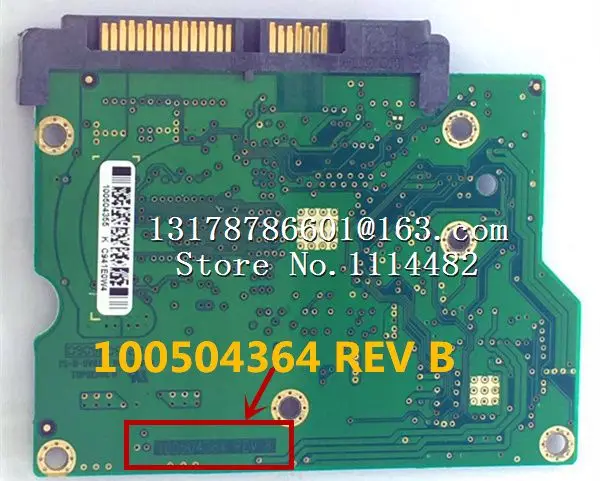 100504364 PCB logic board printed circuit board 100504364 for Seagate 3.5 SATA hdd data recovery hard drive repair pcb board 4x6 cm universal printed circuit board 4 6 single side prototype pcb plate 40 60mm for arduino experiment copper board