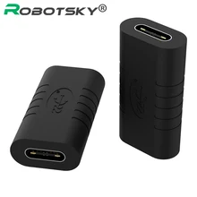 Rodzaj USB C Adapter żeński do żeńskiego konwerter przenośny USB-C ładowania synchronizacja danych typ adaptera C kabel przedłużający do Tablet z funkcją telefonu