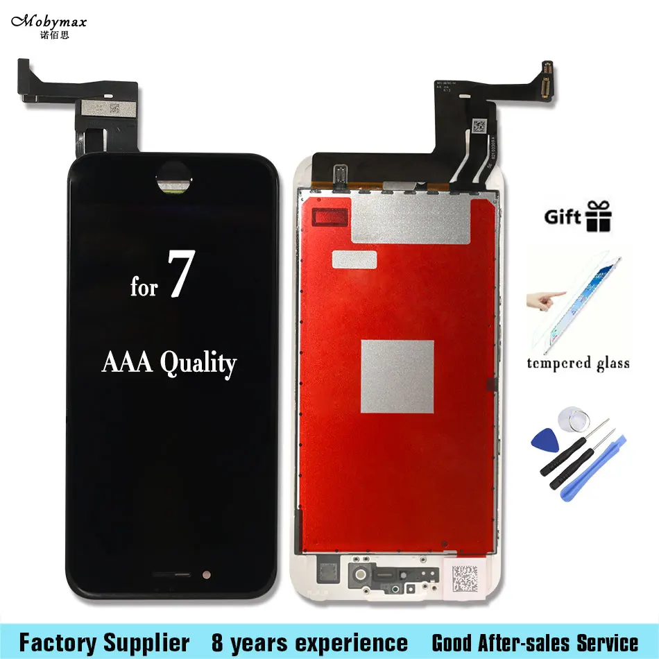 Mobymax Ecran Screen For IPhone 4s 5 5s 6 7 LCD Screen Replacement Touch Glass Display