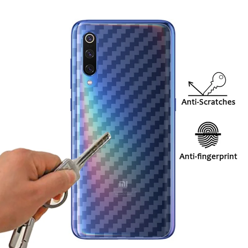 3D Carbon Fiber Screen Protector Film rear for Xiaomi mi 9 SE mi 9SE mi9 Full coverage and full protection Xiao mi 9 SE 9SE