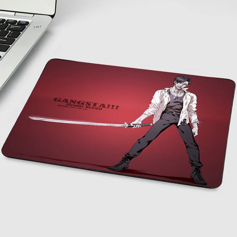 

Mairuige GANGSTA Style Anime Pattern Mousepad Popular Characters Nicolas Brown Hadsome Pc Computer Table Desk Game Gaming Mat