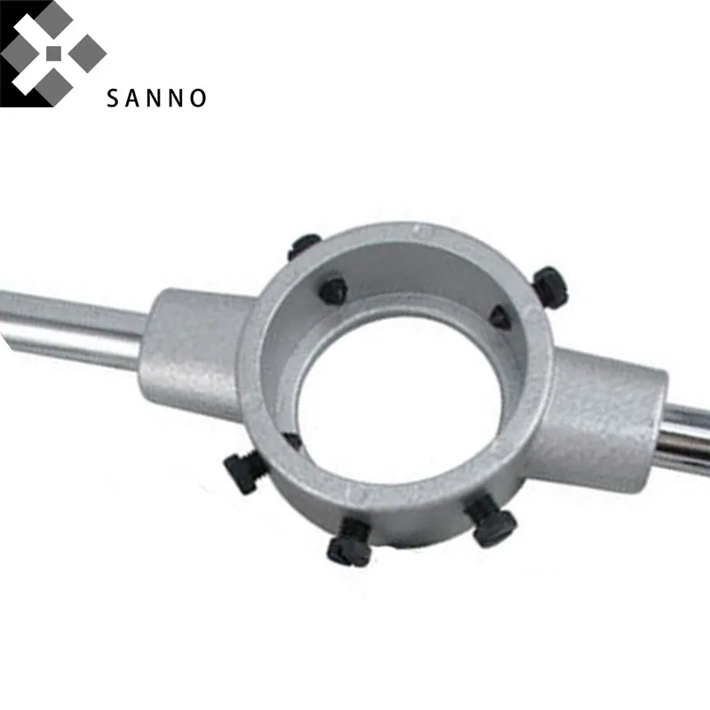 Round die stocks M27-M36  M28-M32  M30-M36  M39-M42  M45-M52  M56-M60 hand taps metric thread die holder wrench tap (3)