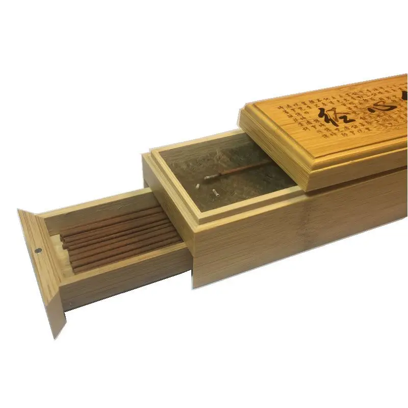 Moylor Rosewood Incense Box Incense Censer Line Wooden Box Coil Incense