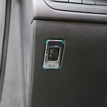 

Foal Burning Chrome Headlight Adjustment Sticker Head Light Adjust Decoration Sequin Trim for Peugeot 2008 208 3008 2014 - 2017