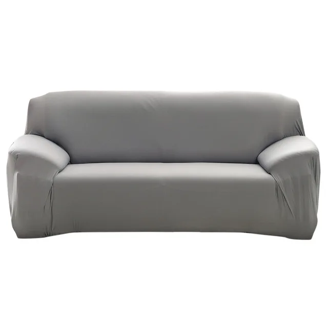 Эластичные чехлы для диванов диван-кровать, дешевая хлопковая диванных чехлов для Гостиная диван Чехол на iPad mini 1/2/3/4 местный - Цвет: gray