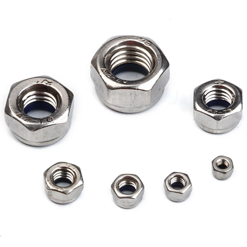 HOT 170Pcs/набор крепежных гаек для замков M3/M4/M6/M8/M10/M12 Метрическая резьба из