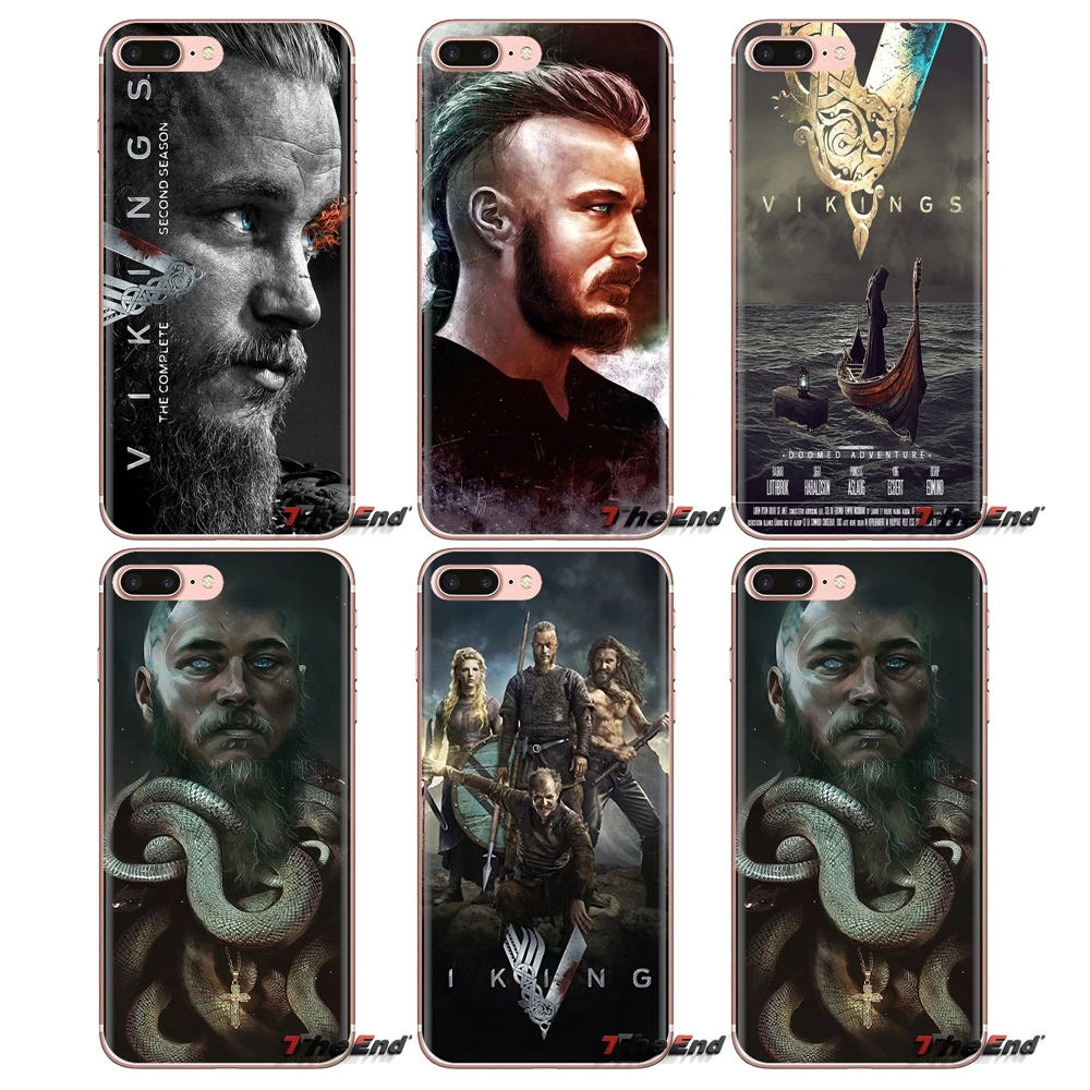 

For Xiaomi Redmi 4A S2 Note 3 3S 4 4X 5 Plus 6 7 6A Pro Pocophone F1 Transparent Soft Cases Covers Ragnar Lothbrok Vikings