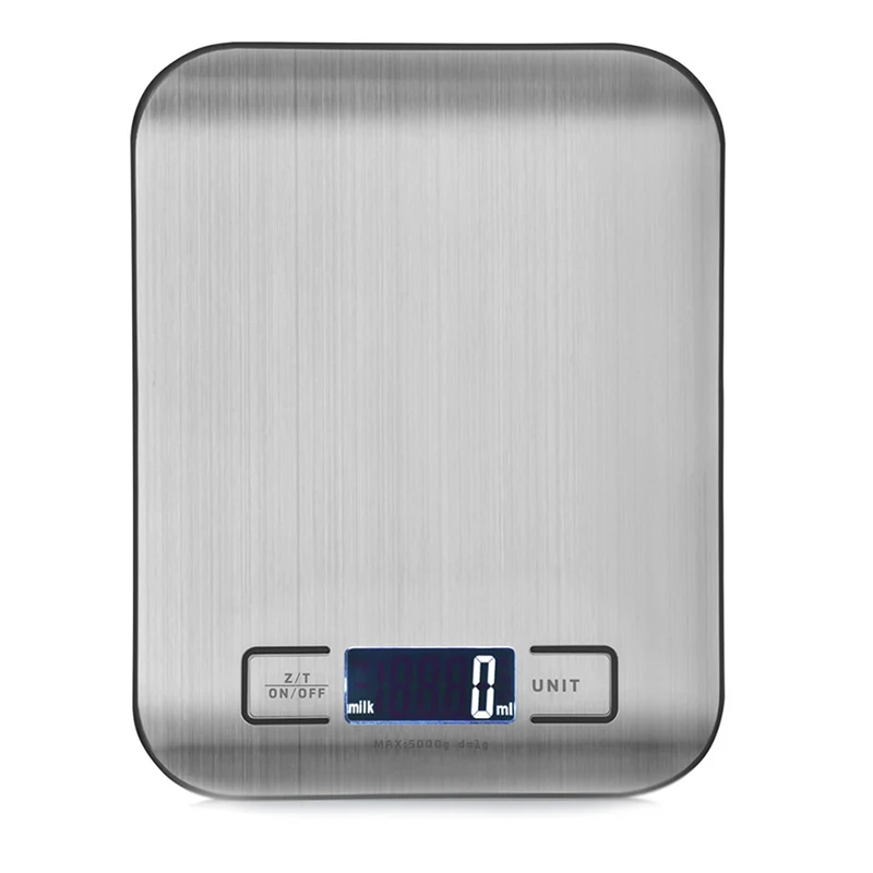 

Digital Coffee Mechanical Scale, 30% Greater Accuracy Quad Transducer, Multi-Function Back-Lit LCD, Stainless Steel, 11 lb 5 kg