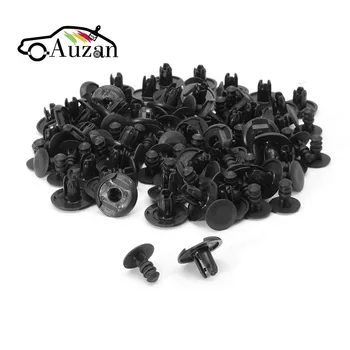 

50pcs 8mm Auto Car Bumper Clips Retainer Fastener Rivet Door Panel for Fender Liner For Honda /Civic /Accord /Acura Integra RSX