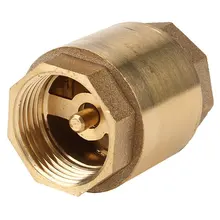 3/4 дюймов резьба латунь в линии обратный клапан прямой тип золотой
