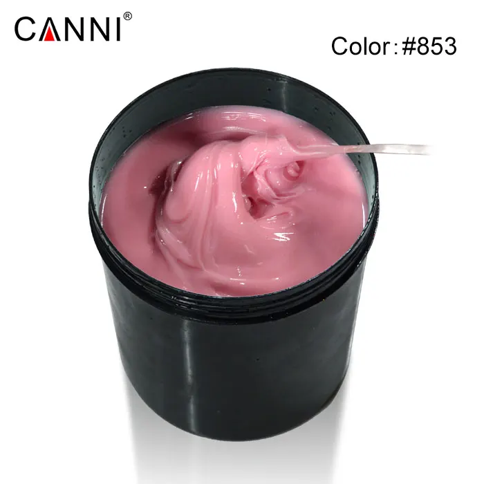 

CANNI Poly Gel Bulk Cosmetic 1kg Natural Color Soak Off Thick UV LED Camouflage Gel Builder Gel Long Lasting Time Soft Pink Gel