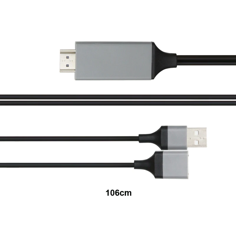 1 м MHL к HDMI адаптер 1080P MHL Micro USB к HDMI кабель адаптер для IOS/Android samsung Galaxy телефонов 1080P HD ТВ кабель