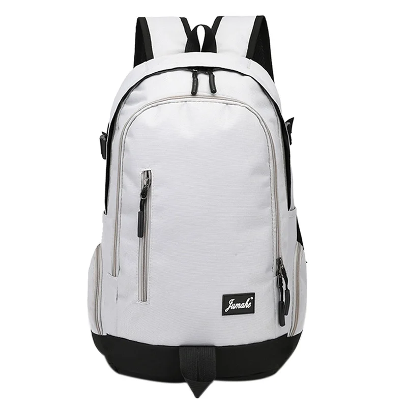 

Lightweight Waterproof Nylon Women Men Oxford Textile Pack Backpack Travel Outdoor Sports Camping Hiking Bag Rucksack Gray