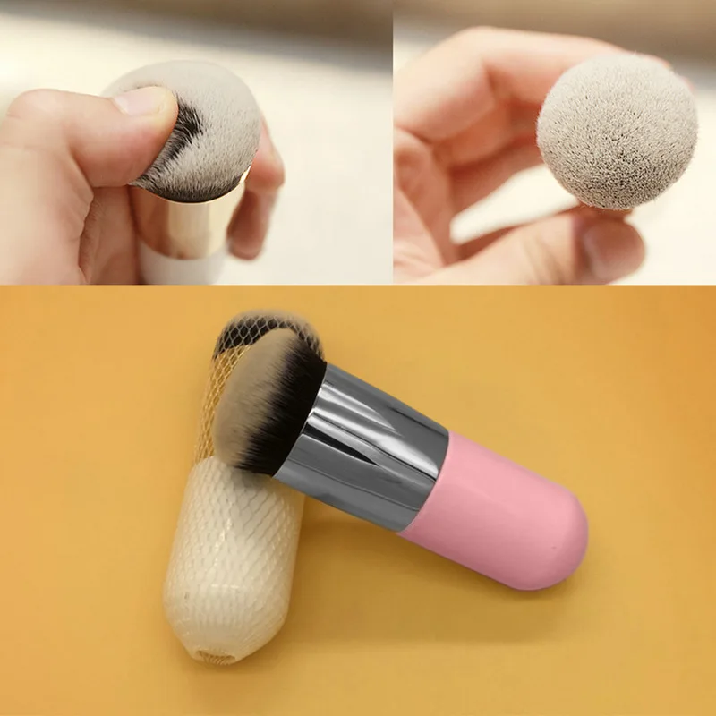 HENLICS 1 шт. порошок кисти контур Фонд кисть BB крем кисти для макияжа Loose Powder Brush