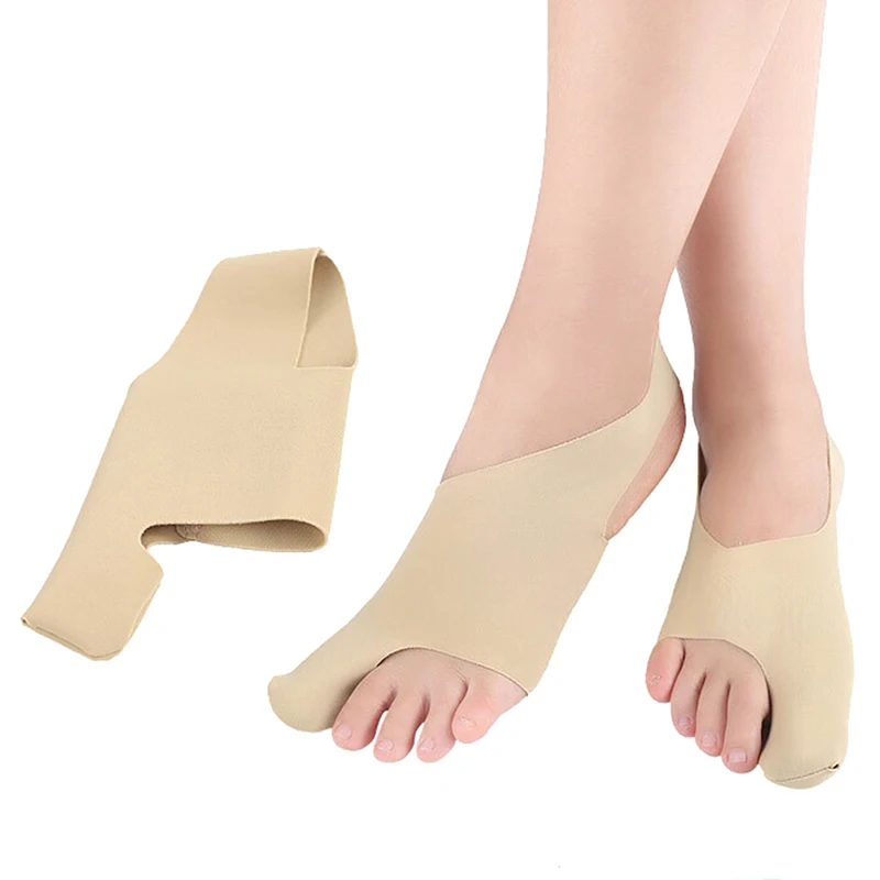

1Pair Pedicure Sock Straightener Toe Separator Hallux Valgus Bunion Corrector Orthotics Feet Bone Thumb Adjuster Correction