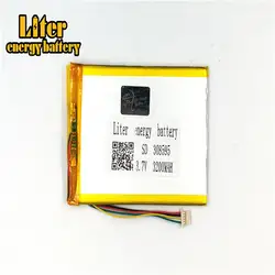 Штепсельная Вилка 1,0-5 P 308595 3,7 V 3200mah оптовая продажа ультра тонкие lipo батареи перезаряжаемые литий-ионные полимерные Планшетные ПК батареи