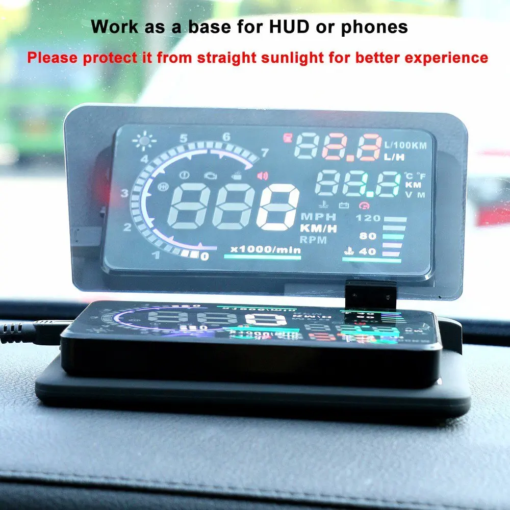 Автомобильный держатель для телефона с GPS Навигатором смартфона отражающей