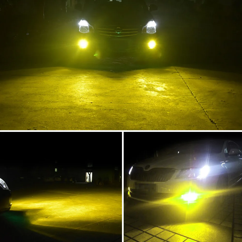 2Pcs-3000K-H11-Led-Fog-Light-Yellow-Fog-Led-Bulb-Lamp-H8-H9-Headlight-Bulb-60W