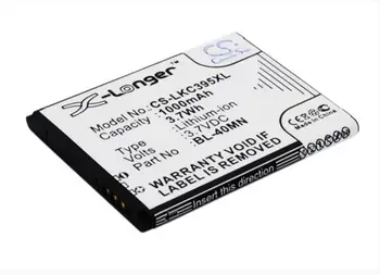 

Cameron Sino 1000 mAh battery for LG C395 C395C Xpression C395 C395C BL-40MN EAC61700902 Mobile, SmartPhone Battery