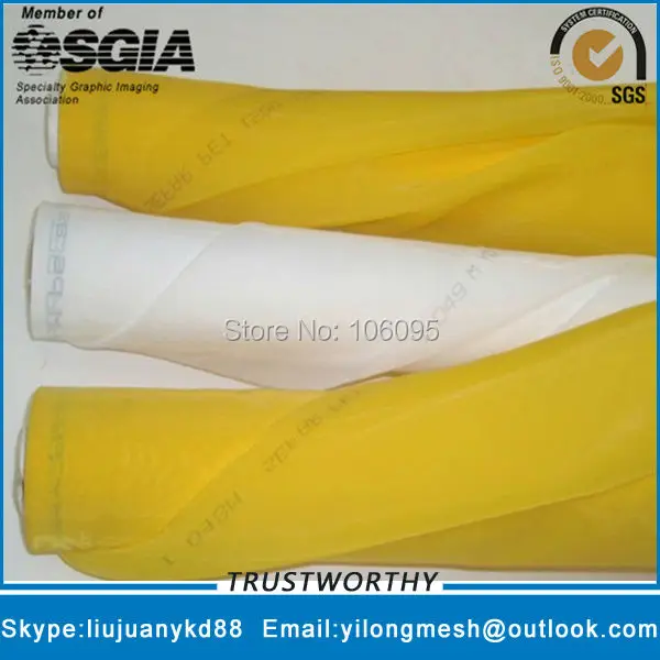 

DPP72T/180mesh-55um 145cm 25meters Polyester Mesh Screen Printing Mesh Silk Screen Printing