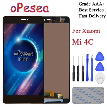 

oPesea 5.0'' For Xiaomi Mi 4 4C 4i LCD Display Panel Touch Screen Digitizer Assembly With Frame for xiaomi Mi4c Mi4i lcd display