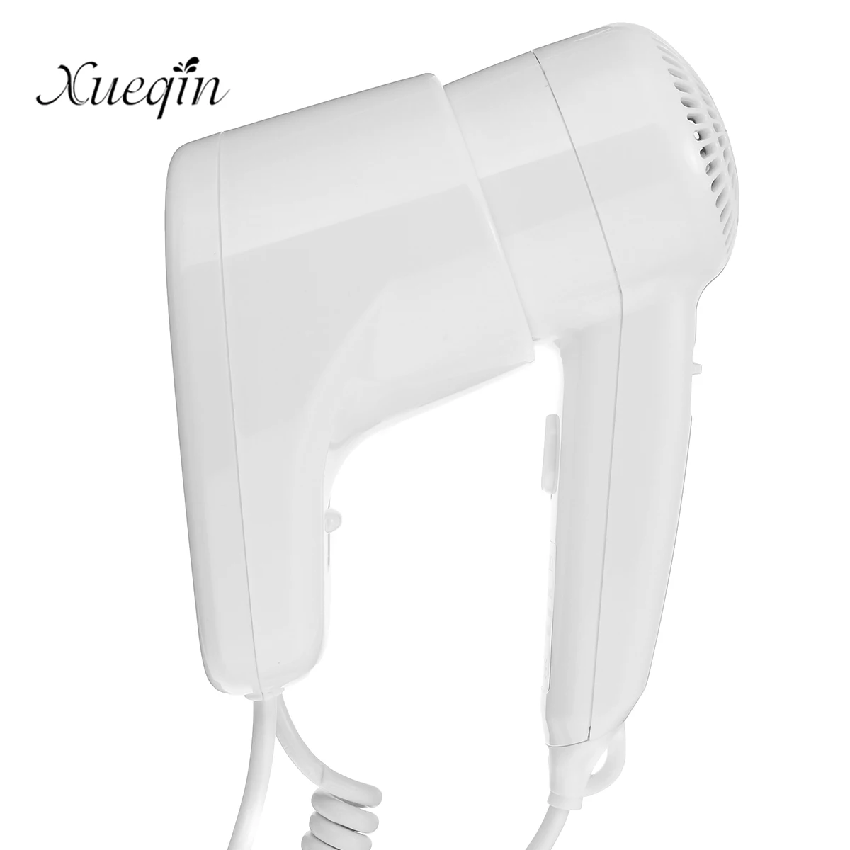 

Xueqin 220V 1600W Negative Ion Hair Dryer Blower Wall Mounted Drier Hotel Home Bathroom EU Plug Electric Blower for Household