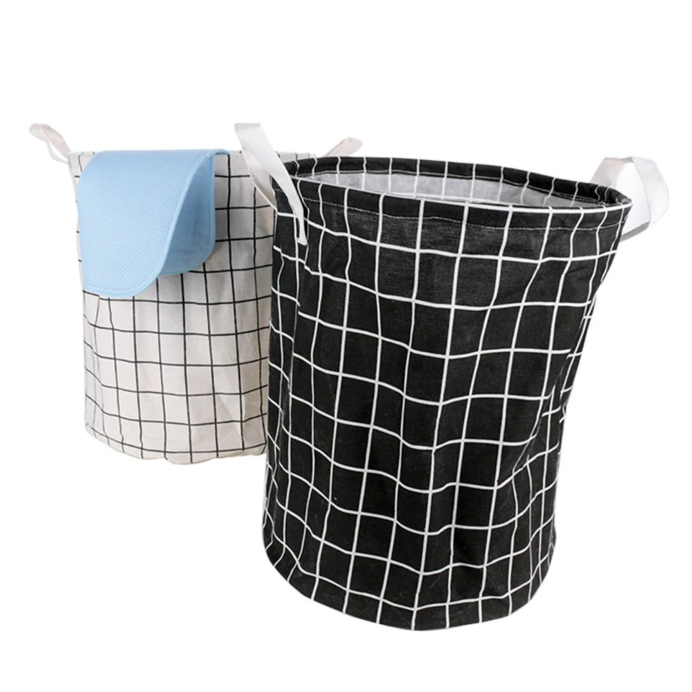 Portable Clothes Storage Bag Foldable Laundry Basket Large Storage