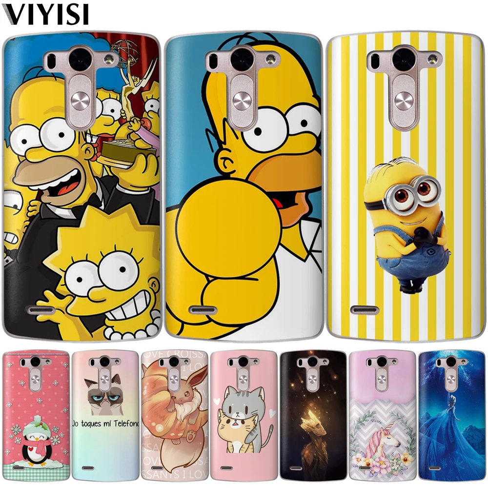 

Cute Cartoon Painted Phone case For LG G4 G5 G6 X Power 2 X Screen Q6 Q8 K7 K4 K8 K10 2017 cartoon Cases Etui Cover Shell