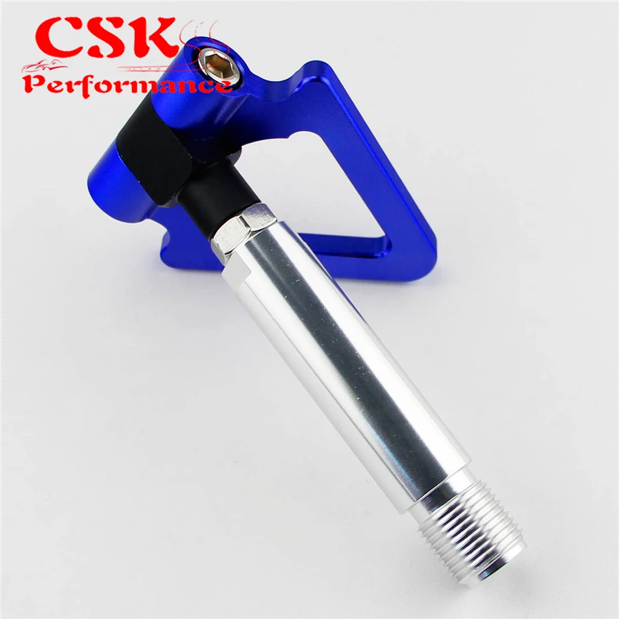 Алюминиевый буксировочный крюк Буксировочный Крюк кольцо для Toyota Yaris 07 11 синий|blue