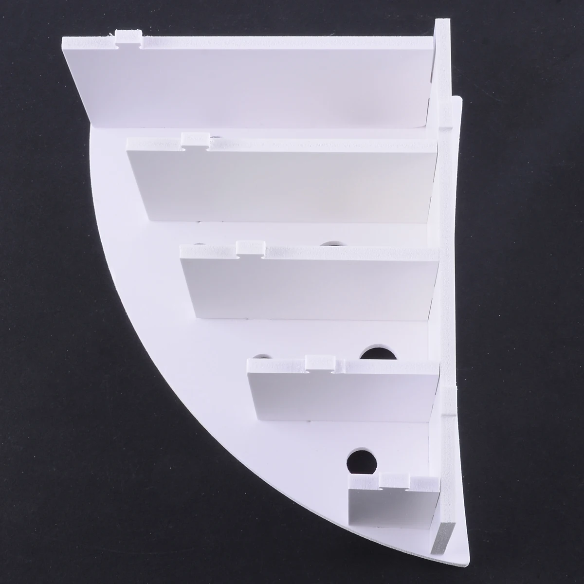 Wood TV Air Conditioner Remote Control Holder Home Office Sundries Storage Case Multifunctional Desk Organizer Storage Box White