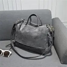 2017 New Women Bag designer handbags high quality Nubuck Leather Vintage Messenger Bag Motorcycle Crossbody Bags bolsas feminina