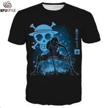 Одна деталь новая Луффи 3D футболка футболки для мужчин и женщин короткий рукав o-образным вырезом летние топы футболки Повседневная футболка