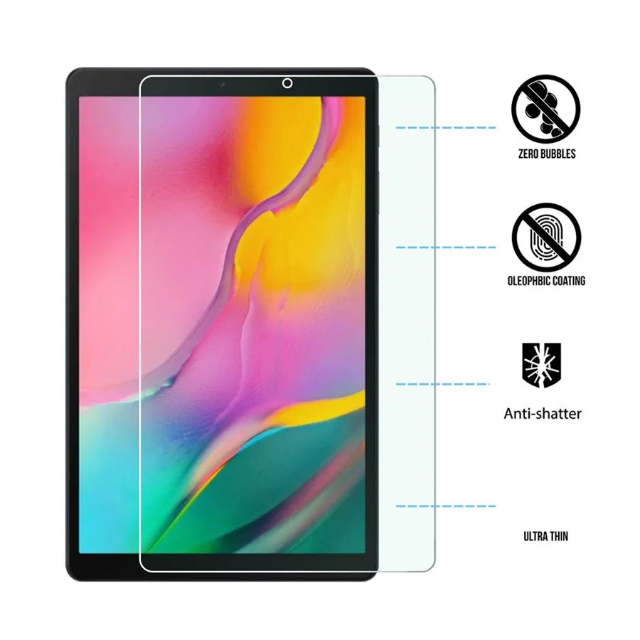 2 шт./упак. Экран протектор для samsung Galaxy Tab A 10,1 выпуск SM-T510 T515 закаленное Стекло для Galaxy Tab A 10,1