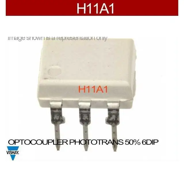 H11a1 Optocoupler Phototrans 50 6dip H11a Semiconductor Opto Division