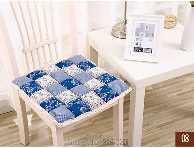 XinHuaEase, пасторальная подушка для сидения, для кухни, квадратный пол, подушки, домашний декор, толстая Подушка для офисного стула, скандинавский стиль