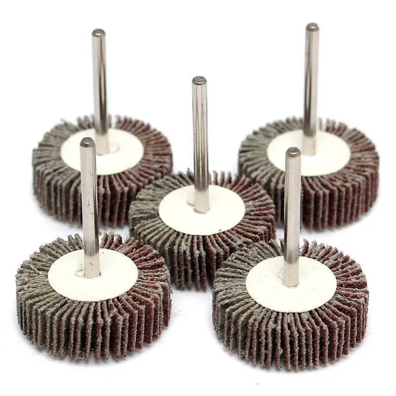 5Pcs/set Sanding Flap Grinding Wheels Sanding Disc Set (80 Grit) With